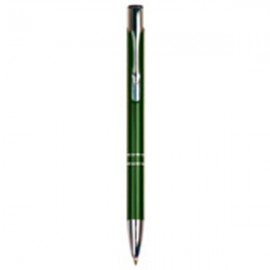 Green Pen w/Silver Trim Custom Engraved  Green Pen w/Silver Trim Custom Engraved
