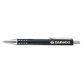 Logo Branded Black Metal Ballpoint Pen