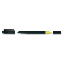 Uniball Combi Black Ball Pen/ Highlighter Black/Yellow Custom Engraved  Uniball Combi Black Ball Pen/ Highlighter Black/Yellow Custom Engraved