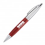 Alexander Twist Action Ballpoint Pen w/Shiny Chrome Accents Custom Imprinted