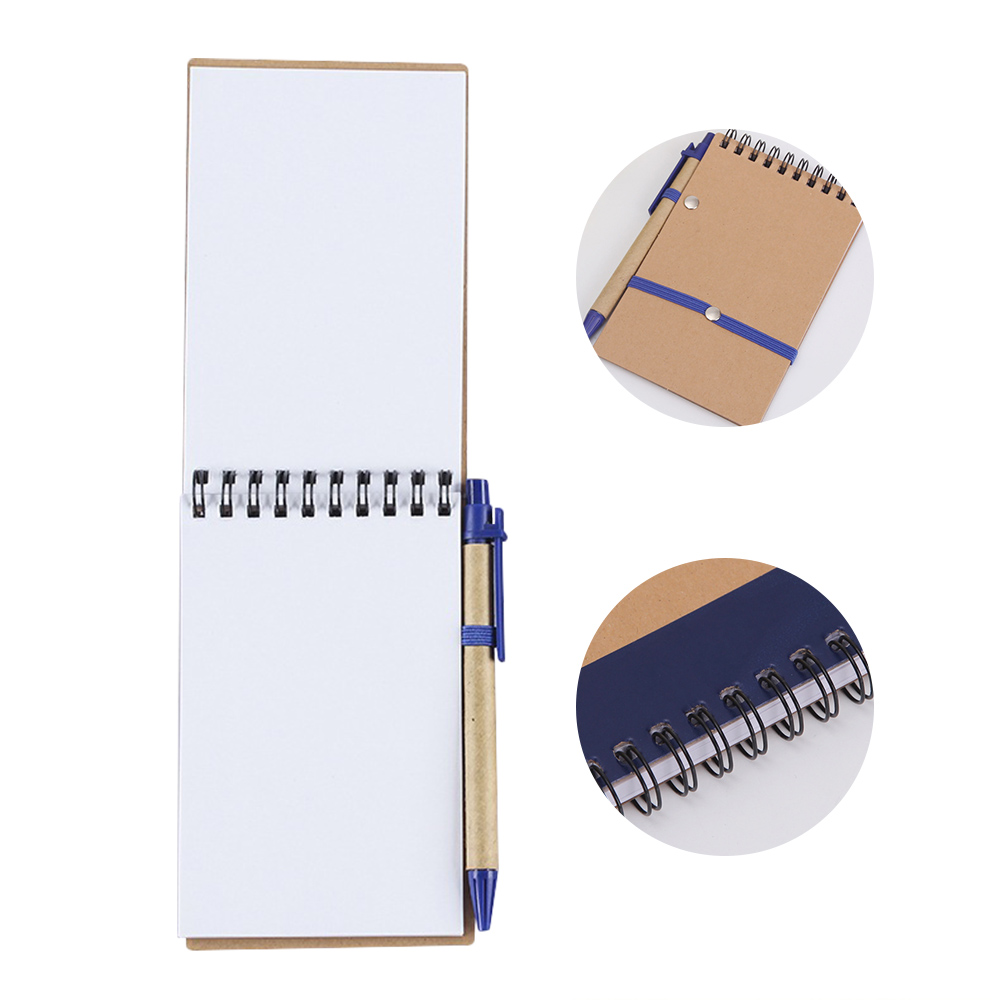 Custom Engraved Spiral Notebook W/ Pen