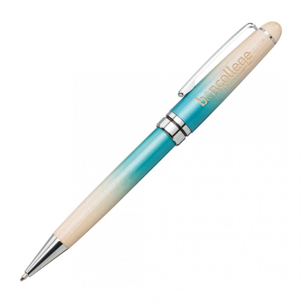 Custom Engraved Cordelia Ombre Executive Pen - Blue