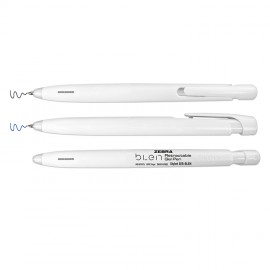 Logo Branded Zebra bLen Retractable Gel Pen with 0.7mm Medium Point