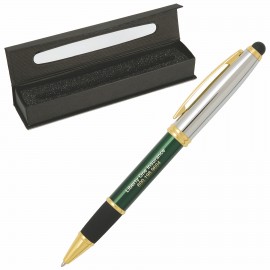 Custom Imprinted Briarwood Stylus Pen With Gift Box