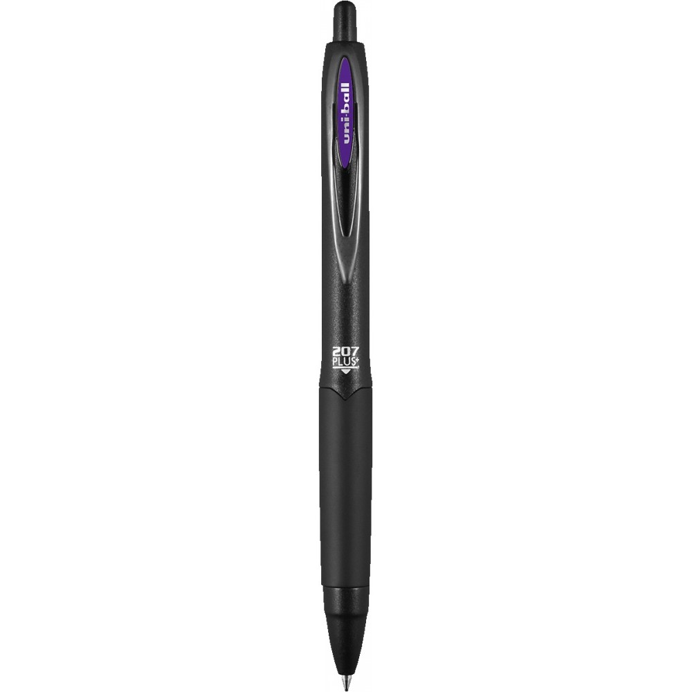Uniball 207 Plus+ Gel Pen Violet with Violet Ink Logo Branded