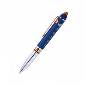 Triple Function Lighted Pen with Stylus Custom Imprinted