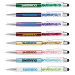 Crystalline III Ballpoint Pen w/Stylus Custom Engraved