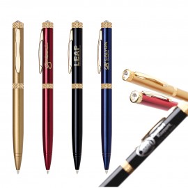 Logo Branded Diamond-I Crystal Pen