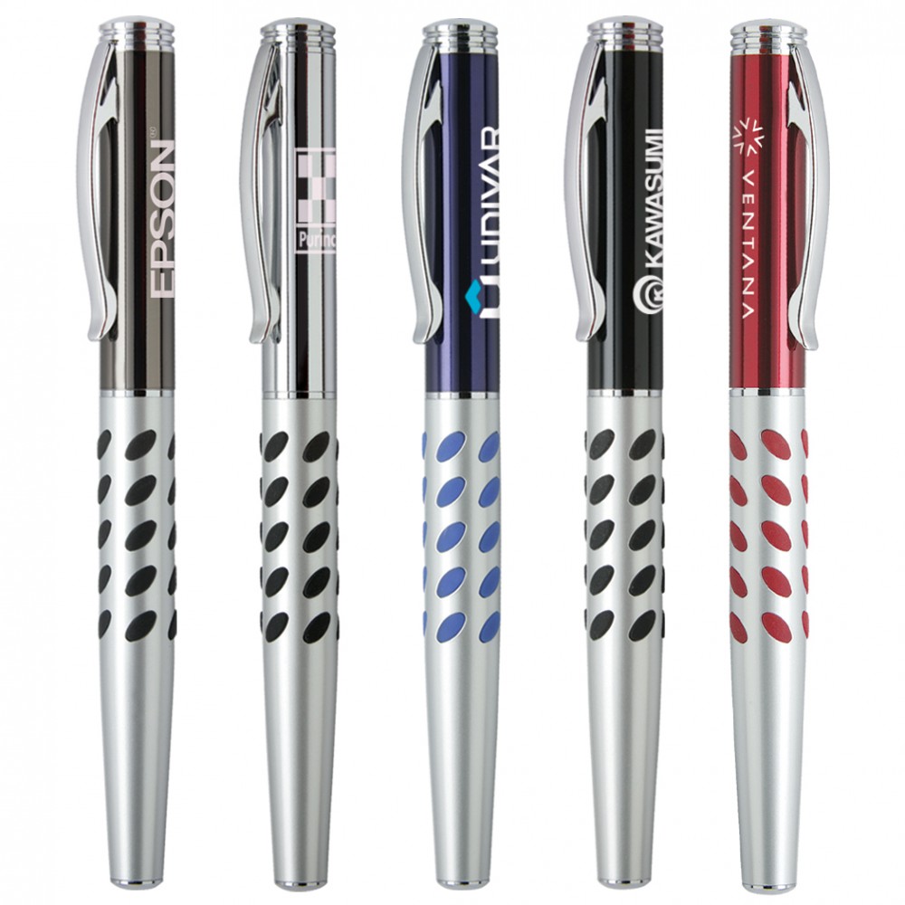 Alps Rollerball Pen w/Removable Cap Logo Branded