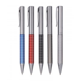 Union Printed - Executive Metal Ballpoint Pen - Laser Engraved Logo Logo Branded