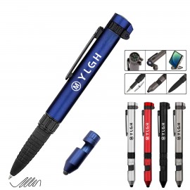 Custom Imprinted Plastic Multi Tool Pen With Compass