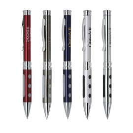 Custom Engraved La Paz-I Twist Action Ballpoint Pen w/Solid Brass Construction