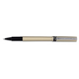 Uniball Deluxe Fine Point Champagne Gold/Black Ink Roller Ball Pen Logo Branded