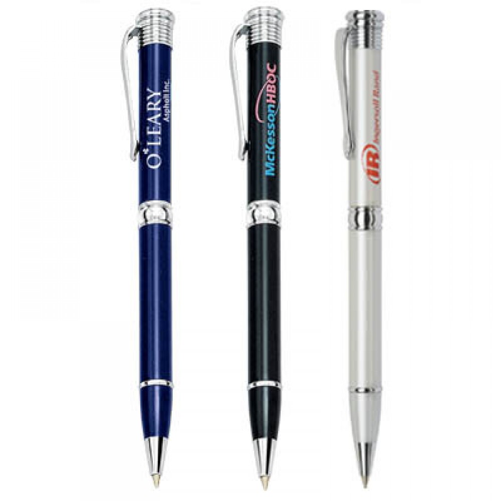 Metal Twist Action Ballpoint Pen Logo Branded Metal Twist Action Ballpoint Pen Logo Branded