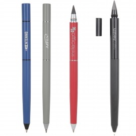 Custom Imprinted Gehry Metal Twist-Action Ballpoint Graphene Pencil