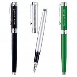 New Augustus Rollerball Pen w/Removable Cap Logo Branded