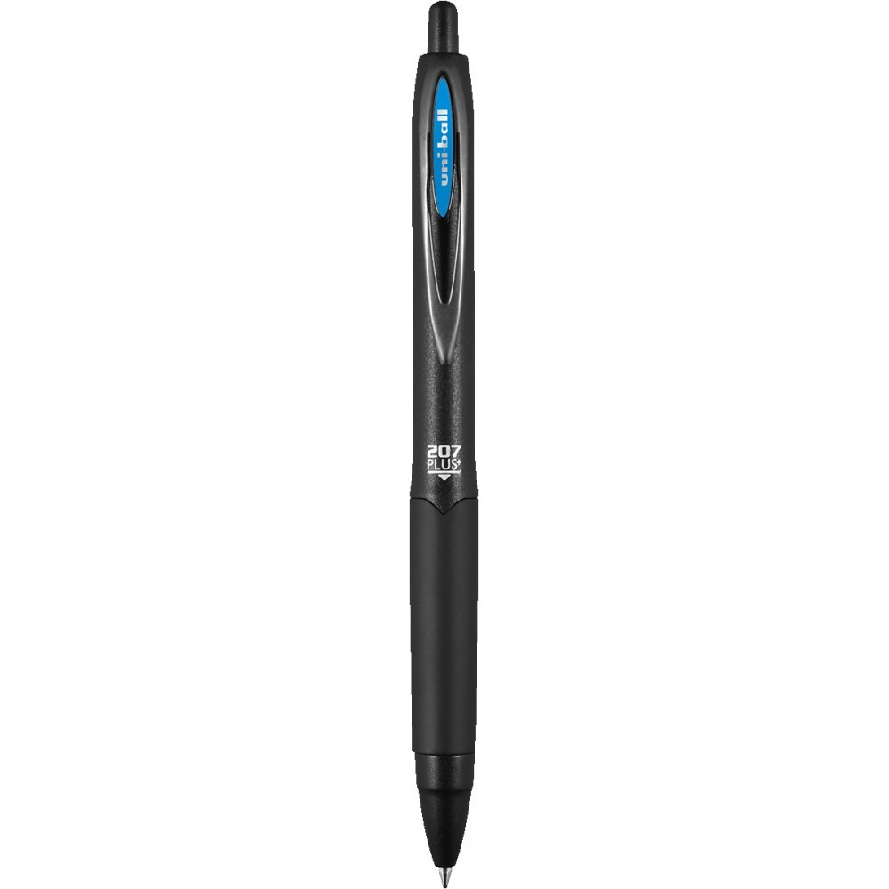 Custom Imprinted Uniball 207 Plus+ Gel Pen Light Blue with Light Blue Ink Custom Imprinted Uniball 207 Plus+ Gel Pen Light Blue with Light Blue Ink