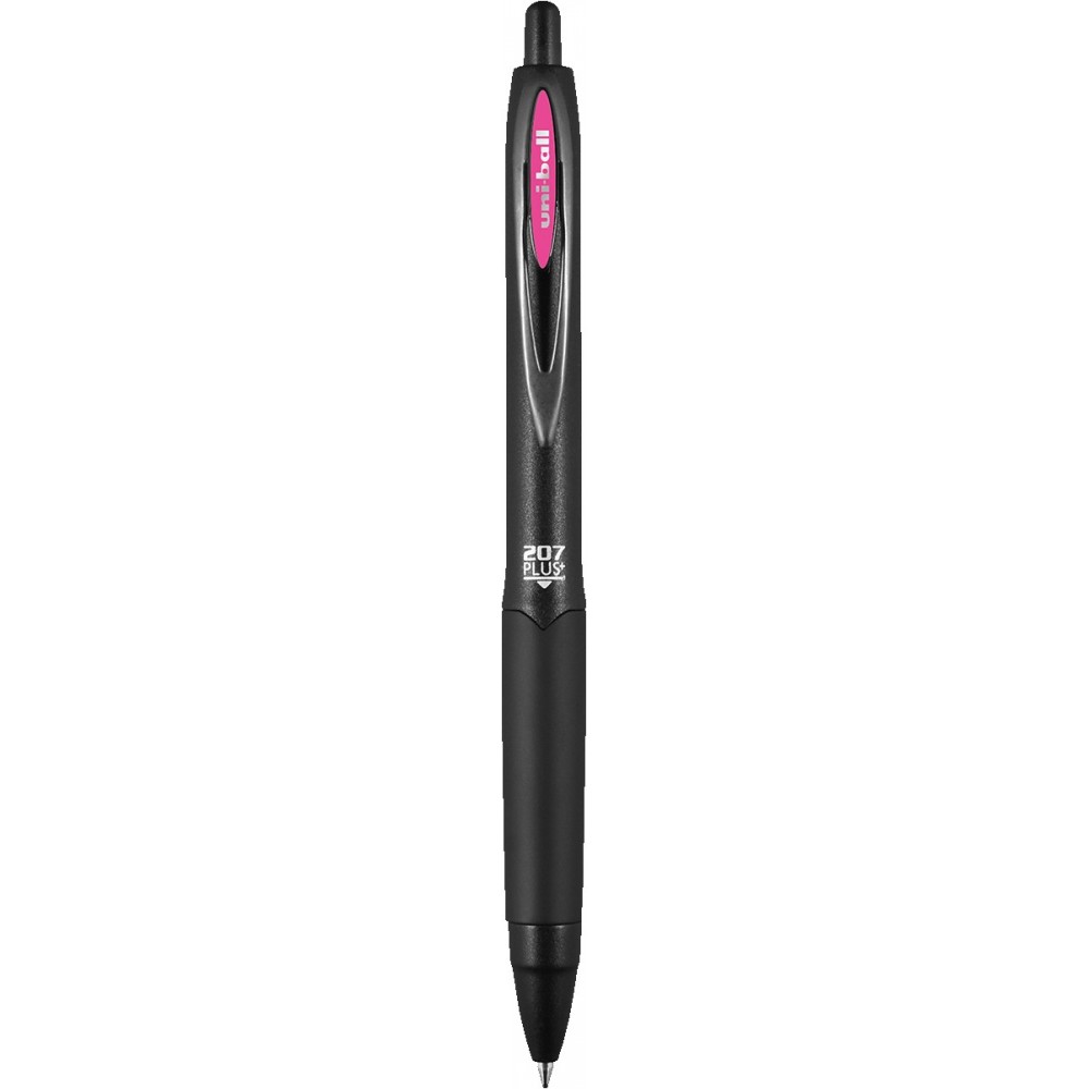 Custom Imprinted Uniball 207 Plus+ Gel Pen Pink with Pink Ink