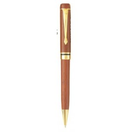 Woodcraft Genuine Rosewood Ballpoint Pen Custom Imprinted