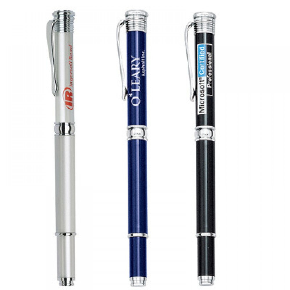 Metal Cap Off Rollerball Pen Logo Branded Metal Cap Off Rollerball Pen Logo Branded