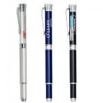 Metal Cap Off Rollerball Pen Logo Branded