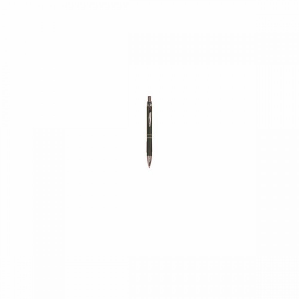 Custom Imprinted Pen with Silver Trim and Gripper