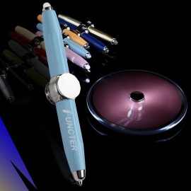 3-in-1 Metal LED Fidget Spinner Twist Pen Custom Imprinted