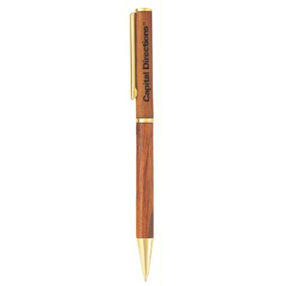 Custom Imprinted Backwoods Genuine Rosewood Ballpoint Pen Custom Imprinted Backwoods Genuine Rosewood Ballpoint Pen