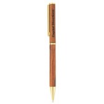 Custom Imprinted Backwoods Genuine Rosewood Ballpoint Pen