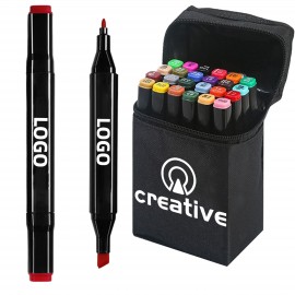 24 Colors Marker Pen Custom Engraved
