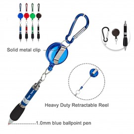 Custom Engraved Retractable Pull Pen Clip Pen