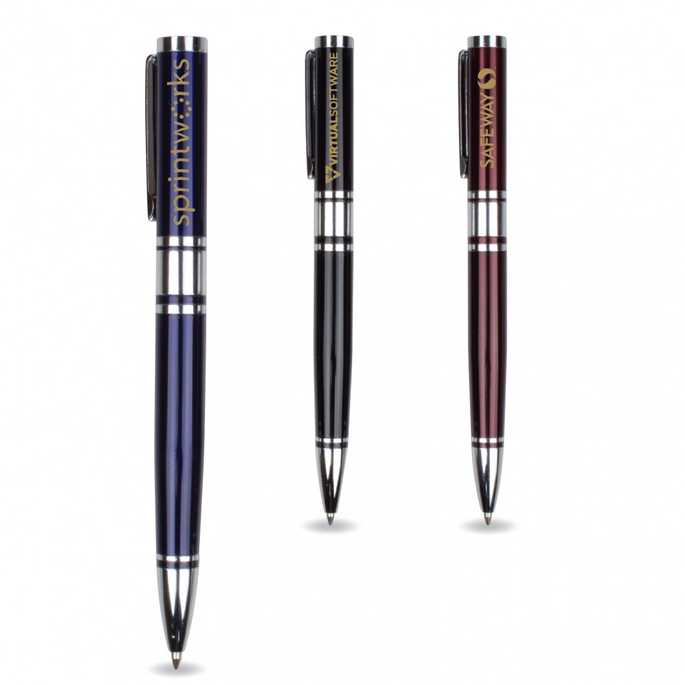 Santo Ballpoint Pen Logo Branded Santo Ballpoint Pen Logo Branded