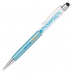 Custom Imprinted Stylus-1000 Twist Action Brass Ballpoint Pen w/Crystals