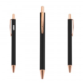 Click Action Matt Barrel Metal Pen Custom Engraved  Click Action Matt Barrel Metal Pen Custom Engraved