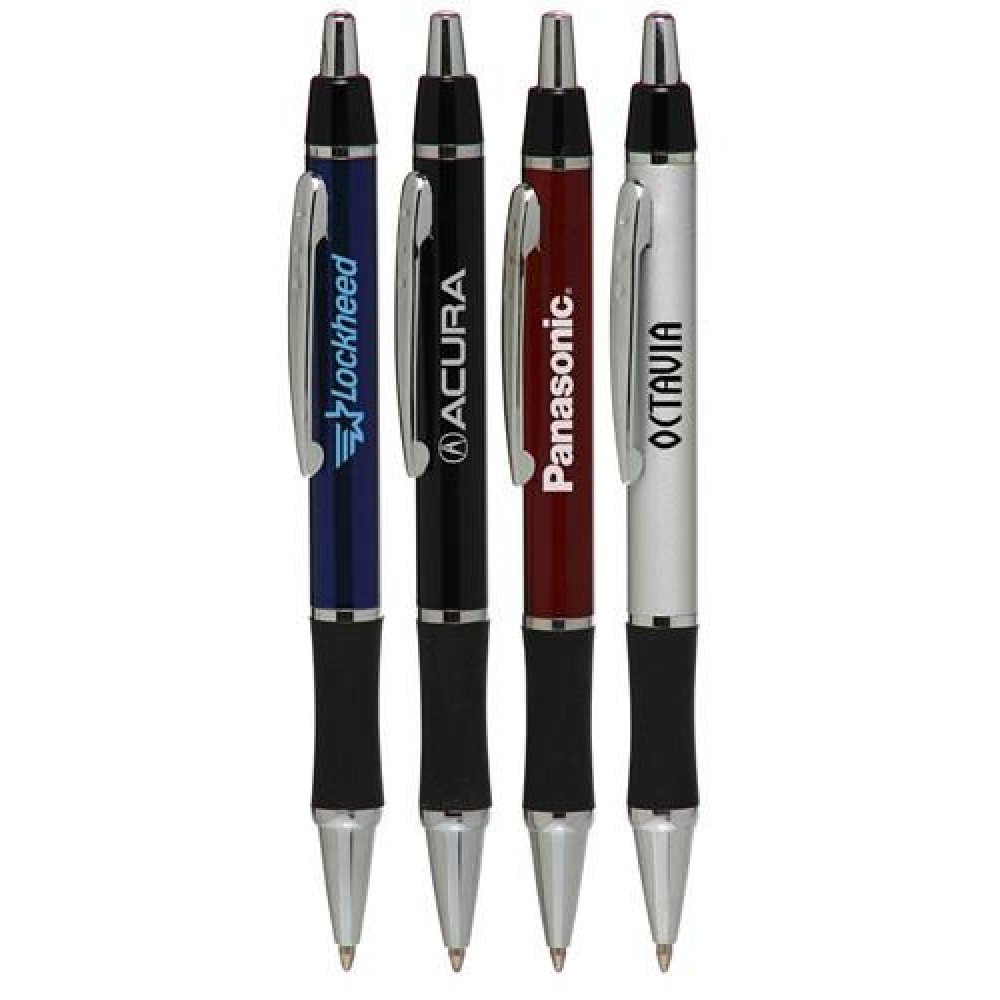 Metallic Action Writing Pens Custom Engraved