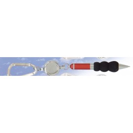 Custom Engraved Pen w/ Extension Carabiner (Siikscreen)