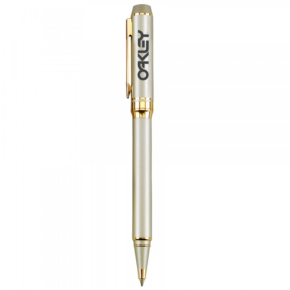 Custom Engraved Metal Pen, Ballpoint pen, Twist action, Blue ink refill optional Custom Engraved Metal Pen, Ballpoint pen, Twist action, Blue ink refill optional