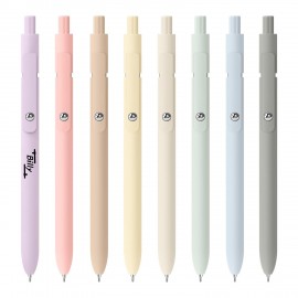 Custom Imprinted Office Supplies 0.5Mm Black Smooth Writing Ballpoint Pens