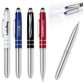 Custom Engraved Stylus-400 Light Up Pen with Stylus