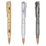 Metal Bullet Ballpoint Pen Custom Engraved