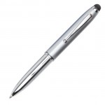Custom Engraved Touch Pen/Flashlight/Stylus - Silver