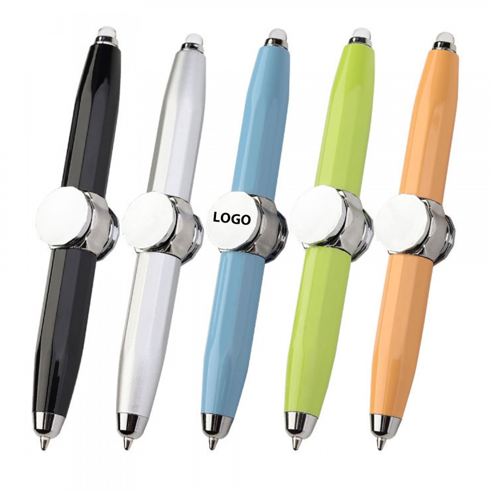 Custom Engraved Fingertip Gyroscope Stress Reducer Pens Custom Engraved Fingertip Gyroscope Stress Reducer Pens
