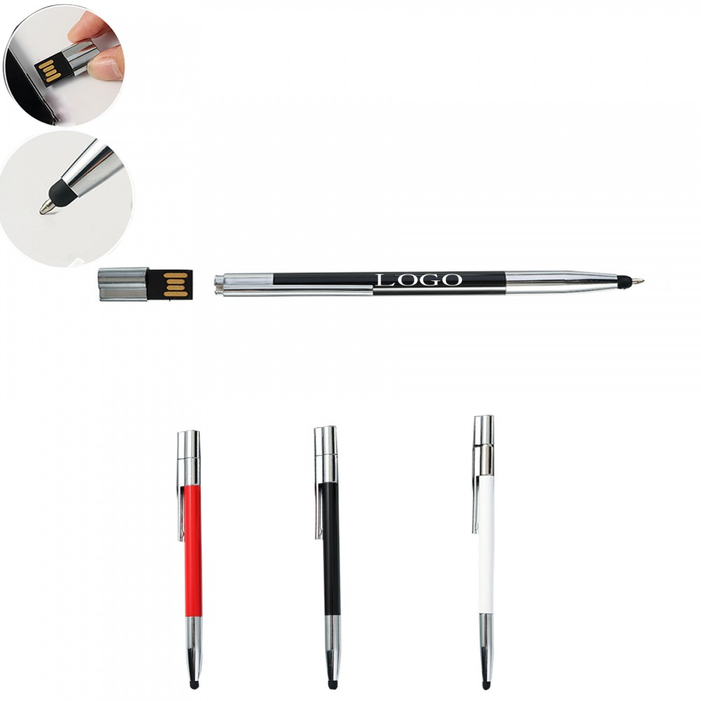 Three In One Capacitive Stylus Custom Imprinted Three In One Capacitive Stylus Custom Imprinted