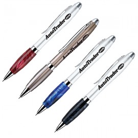 Ceres Solid Brass Ballpoint Twist Pen w/ Acrylic Resin Grip Custom Engraved  Ceres Solid Brass Ballpoint Twist Pen w/ Acrylic Resin Grip Custom Engraved