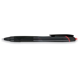 Custom Engraved Uniball Jetstream Sport Red Trim/Red Ink Roller Ball Pen