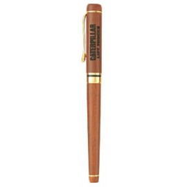 Woodcraft Genuine Rosewood Rollerball Pen Custom Engraved