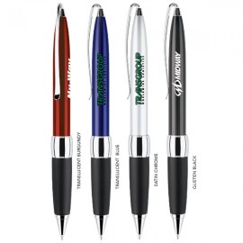 Colorado Ballpoint Pen w/ Curved Pocket Clip Custom Imprinted  Colorado Ballpoint Pen w/ Curved Pocket Clip Custom Imprinted