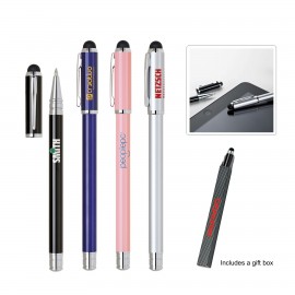 Custom Imprinted Stylus Metal Rollerball pen