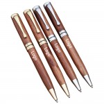 Custom Engraved Luxury Wooden Ballpoint Pen