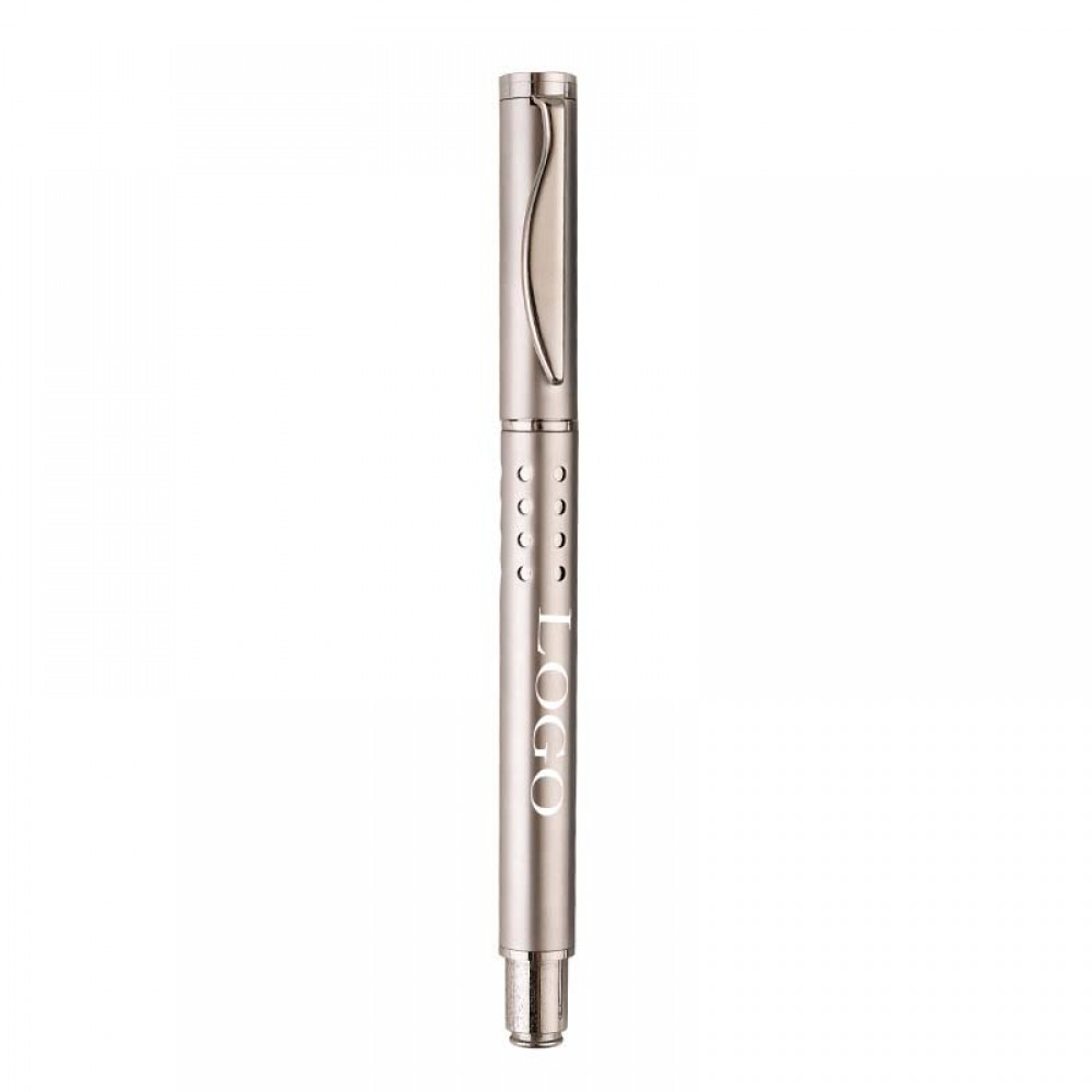 Custom Engraved Ink Metal Pen w/Laser Logo Custom Engraved Ink Metal Pen w/Laser Logo